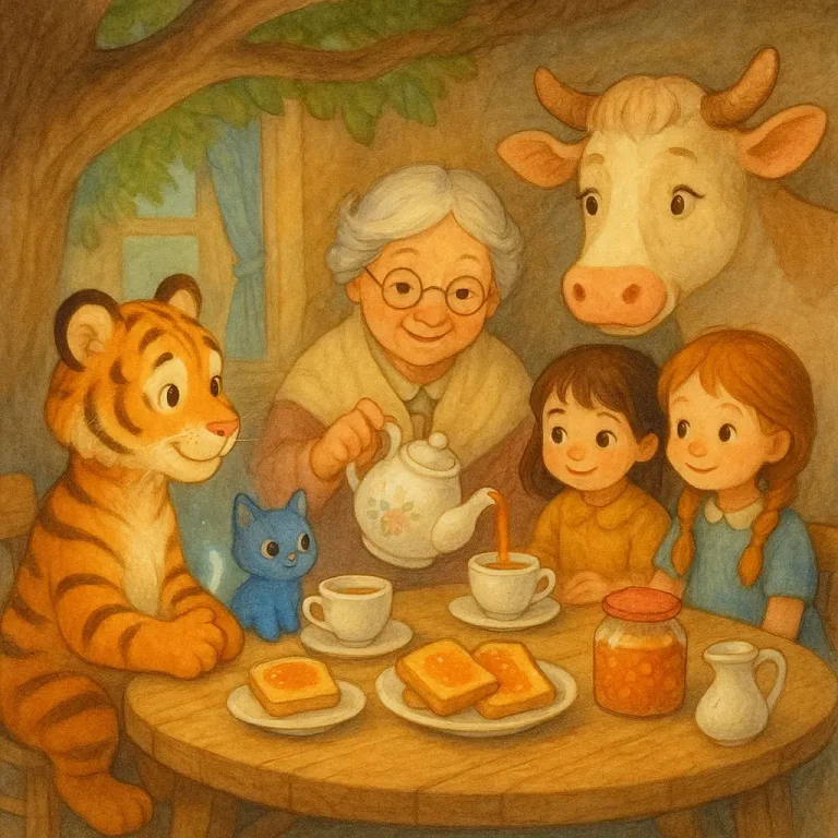 Чаепитие в доме бабушки Медоуз