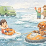 Щенячий патруль спасает фургон с угощением